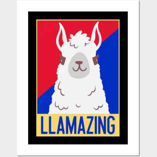 Llama / Llamazing / No Probllama / Funny Llama / Cute Llama Posters and Art